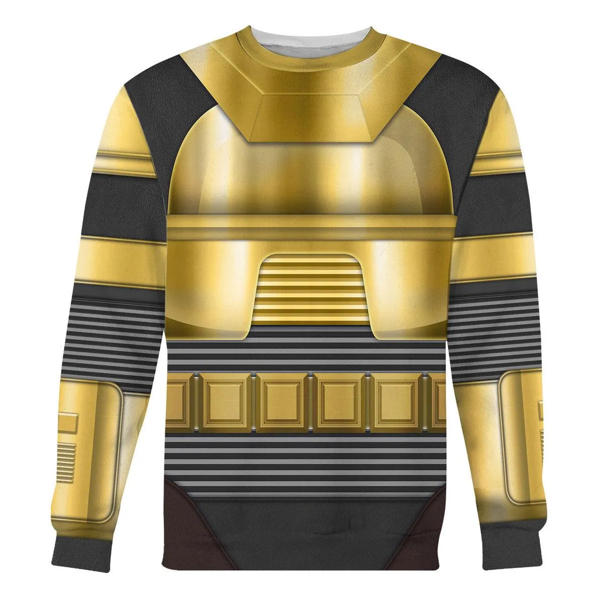 1978 Cylon Gold Costumes on Display T-shirt Hoodie Sweatpants Apparel