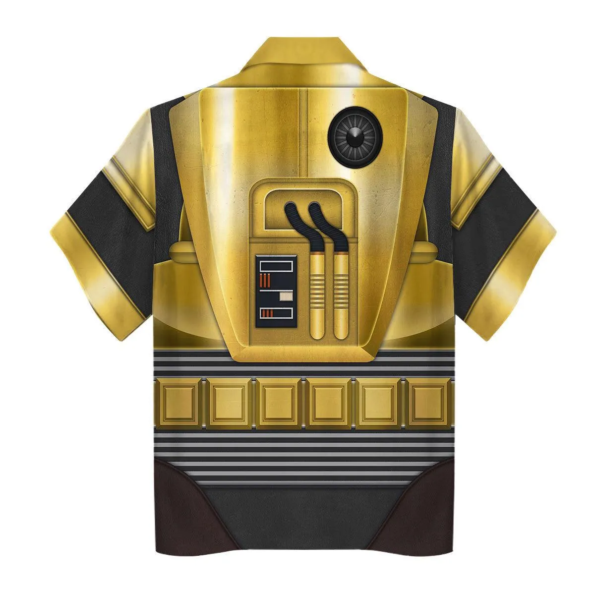 1978 Cylon Gold Costumes on Display T-shirt Hoodie Sweatpants Apparel