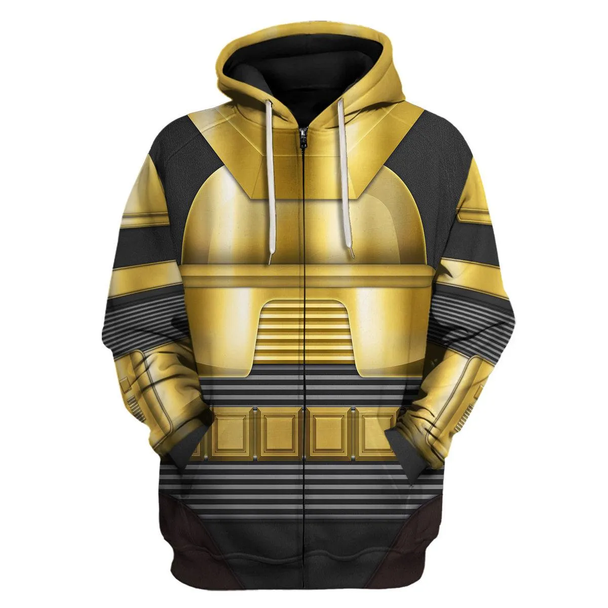 1978 Cylon Gold Costumes on Display T-shirt Hoodie Sweatpants Apparel