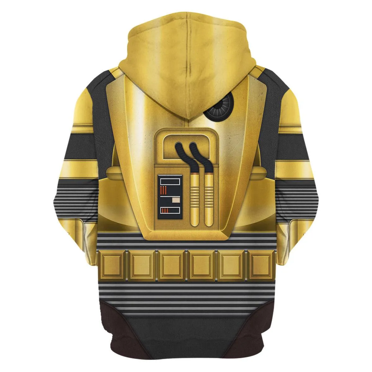 1978 Cylon Gold Costumes on Display T-shirt Hoodie Sweatpants Apparel