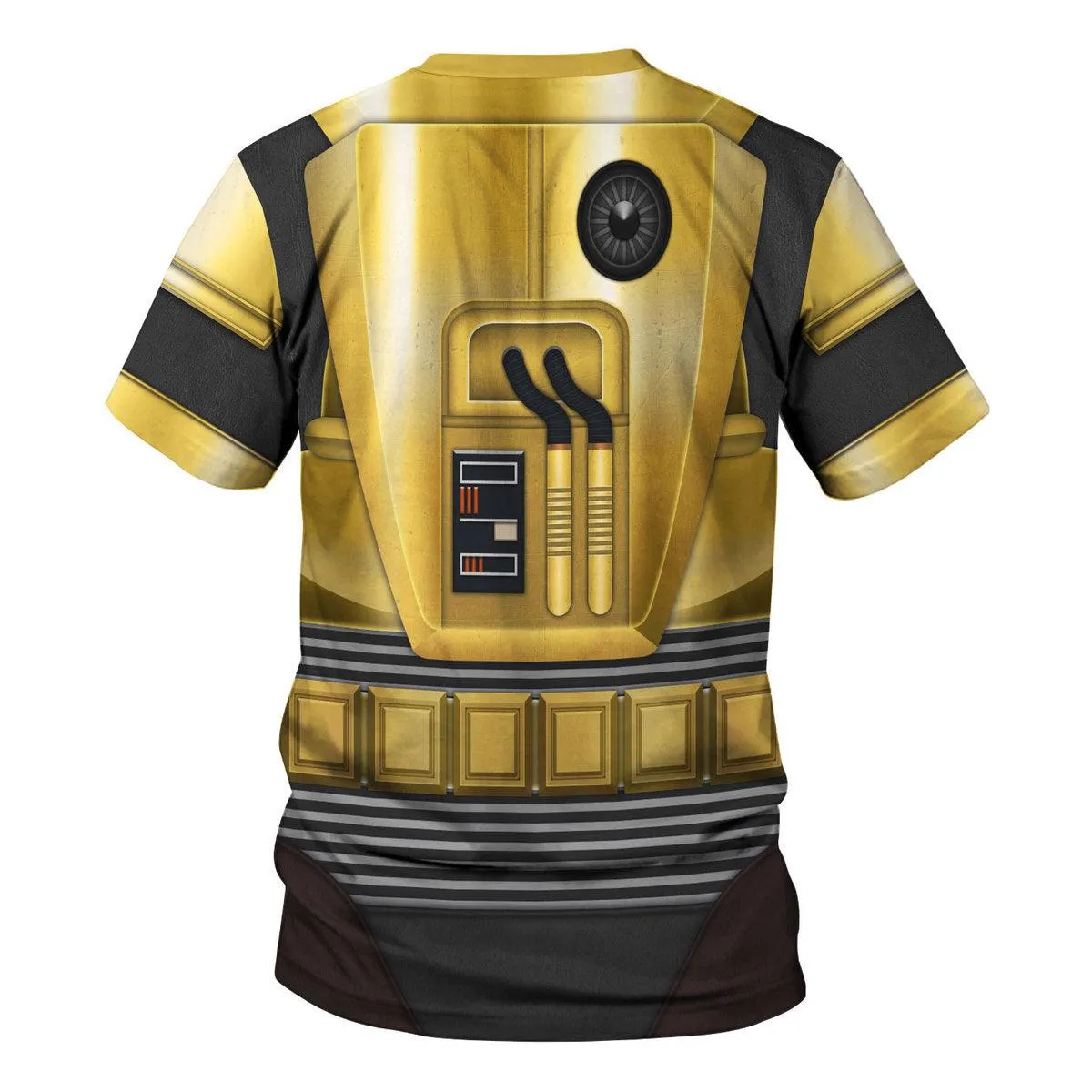 1978 Cylon Gold Costumes on Display T-shirt Hoodie Sweatpants Apparel