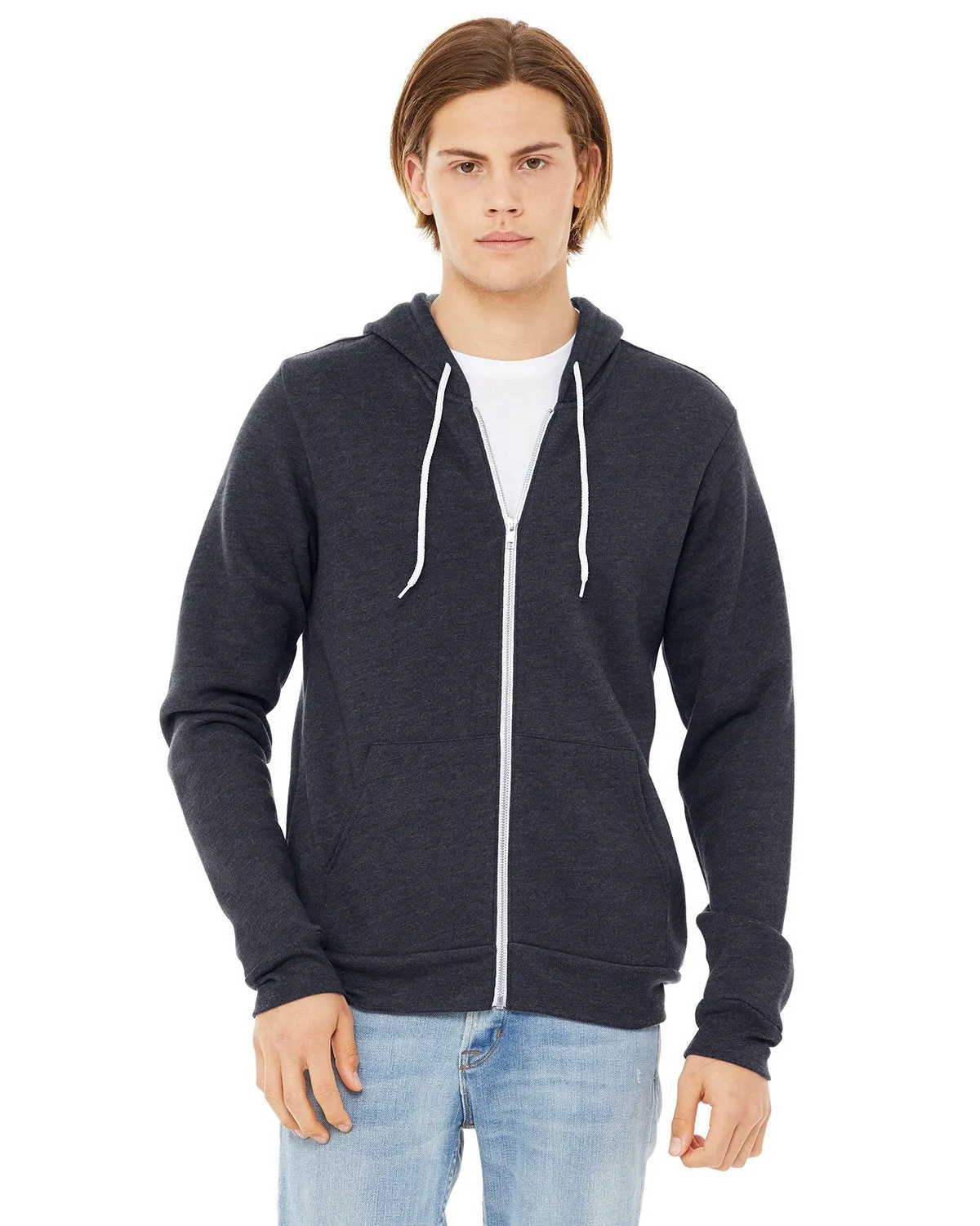 3739-Bella   Canvas-HEATHER NAVY