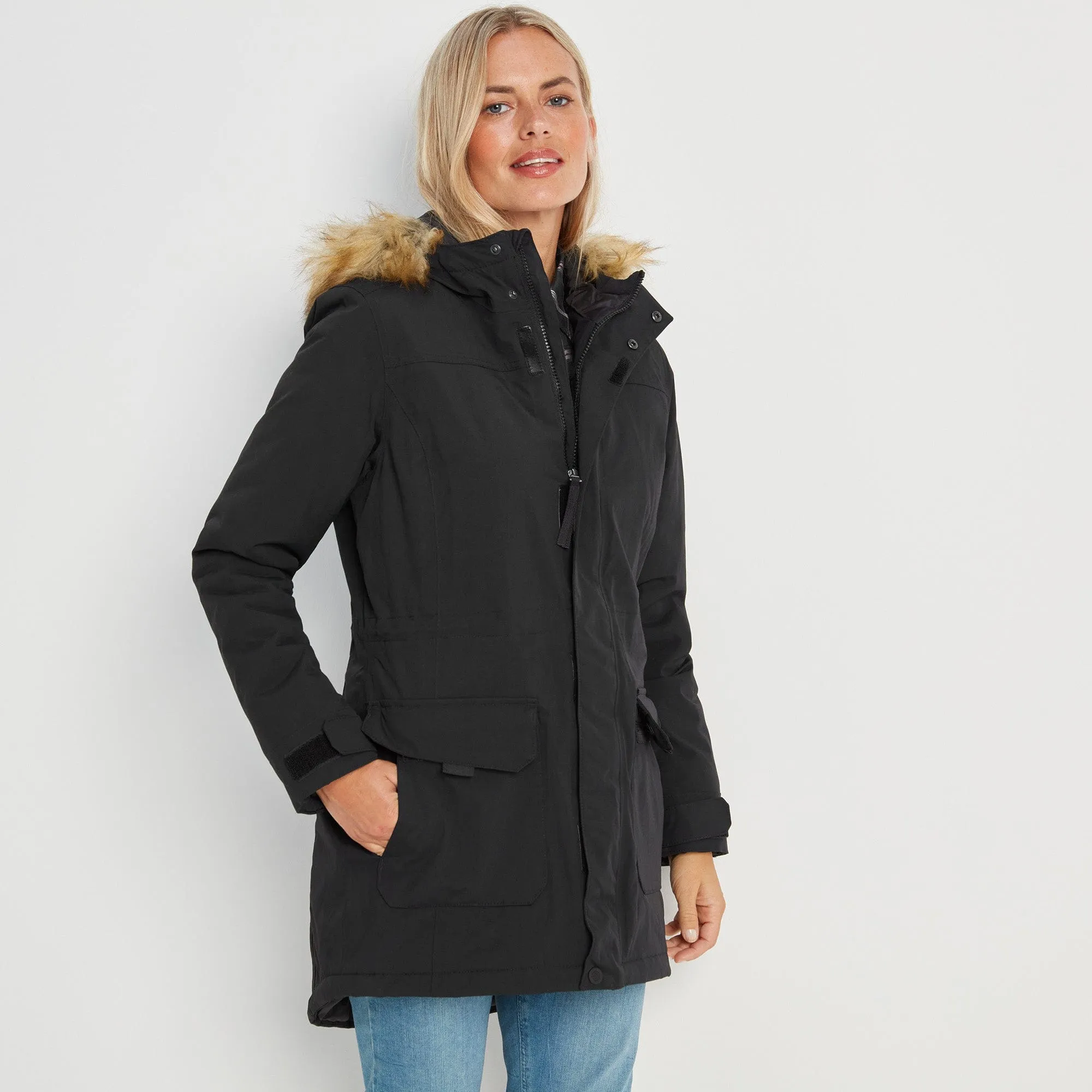 Alderidge Womens Waterproof Parka - Black