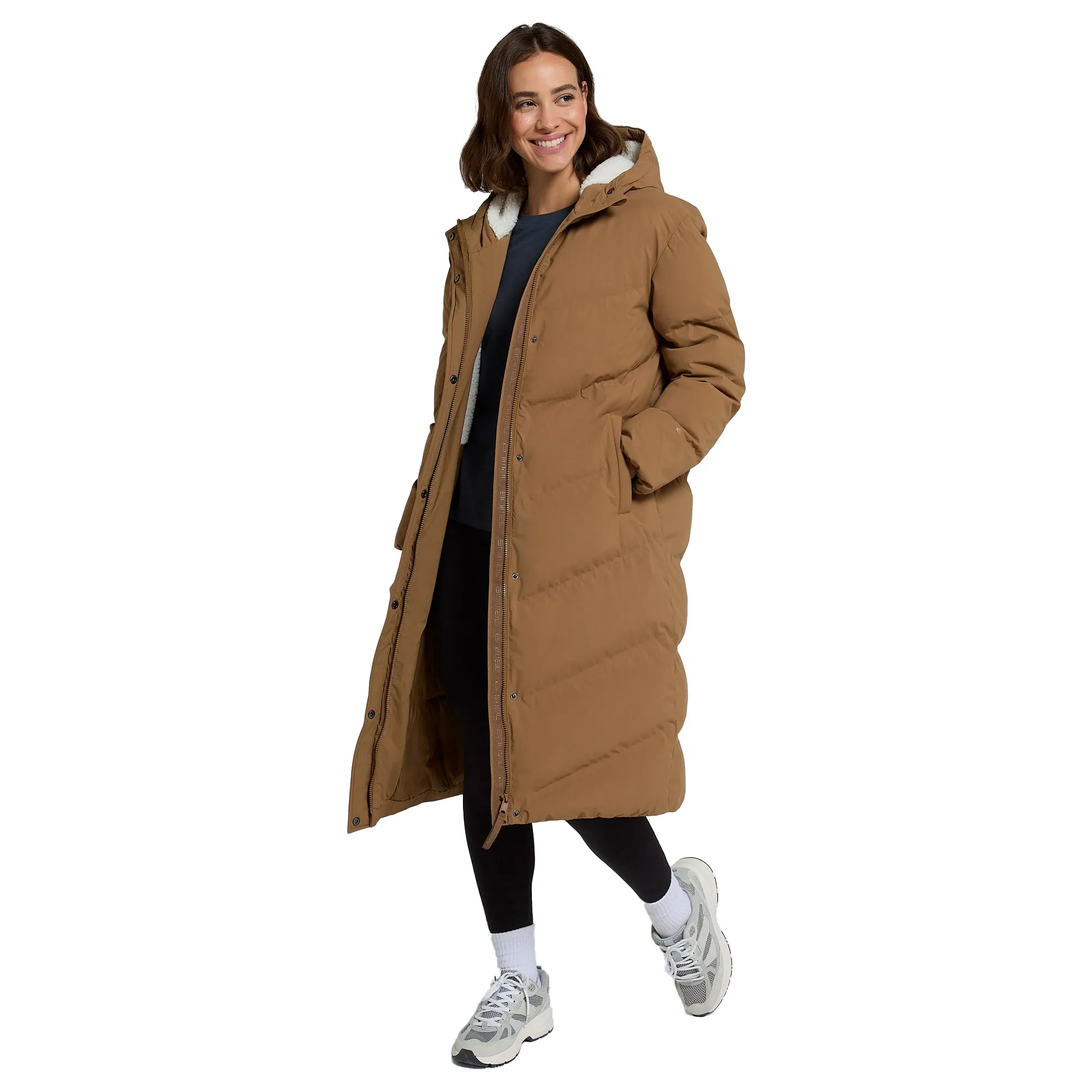 Animal Womens/Ladies Cocoon Borg Lined Padded Jacket