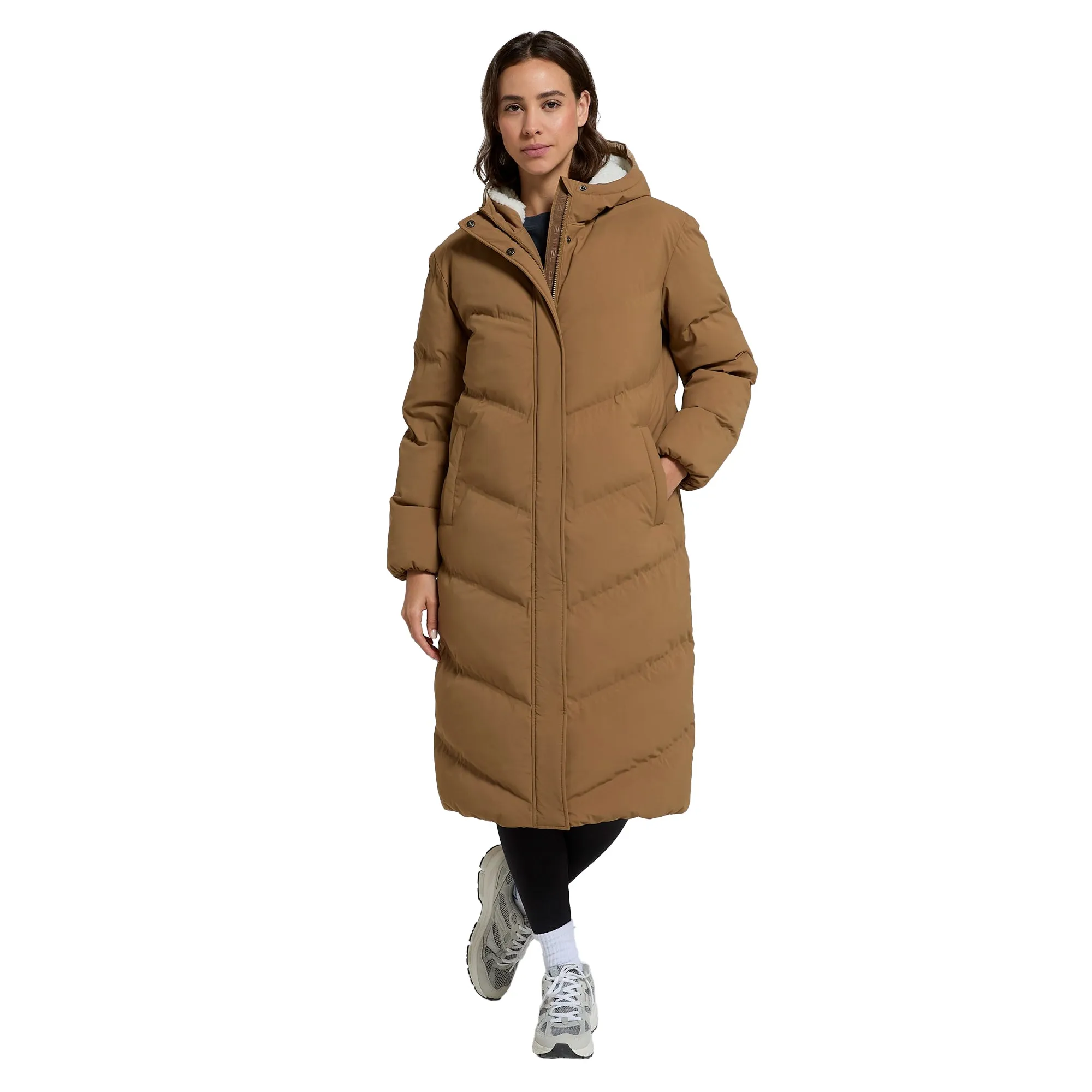 Animal Womens/Ladies Cocoon Borg Lined Padded Jacket