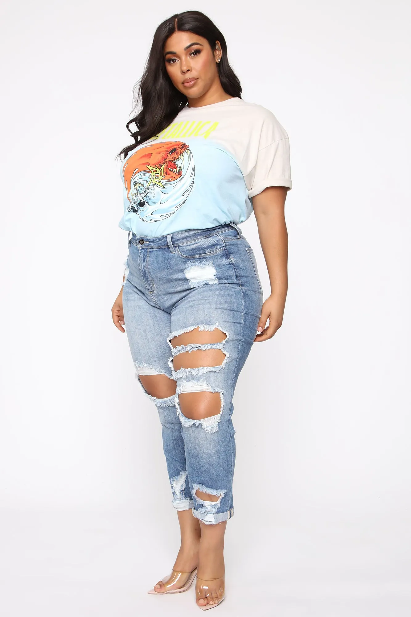 Balance Metallica Top - Blue/combo