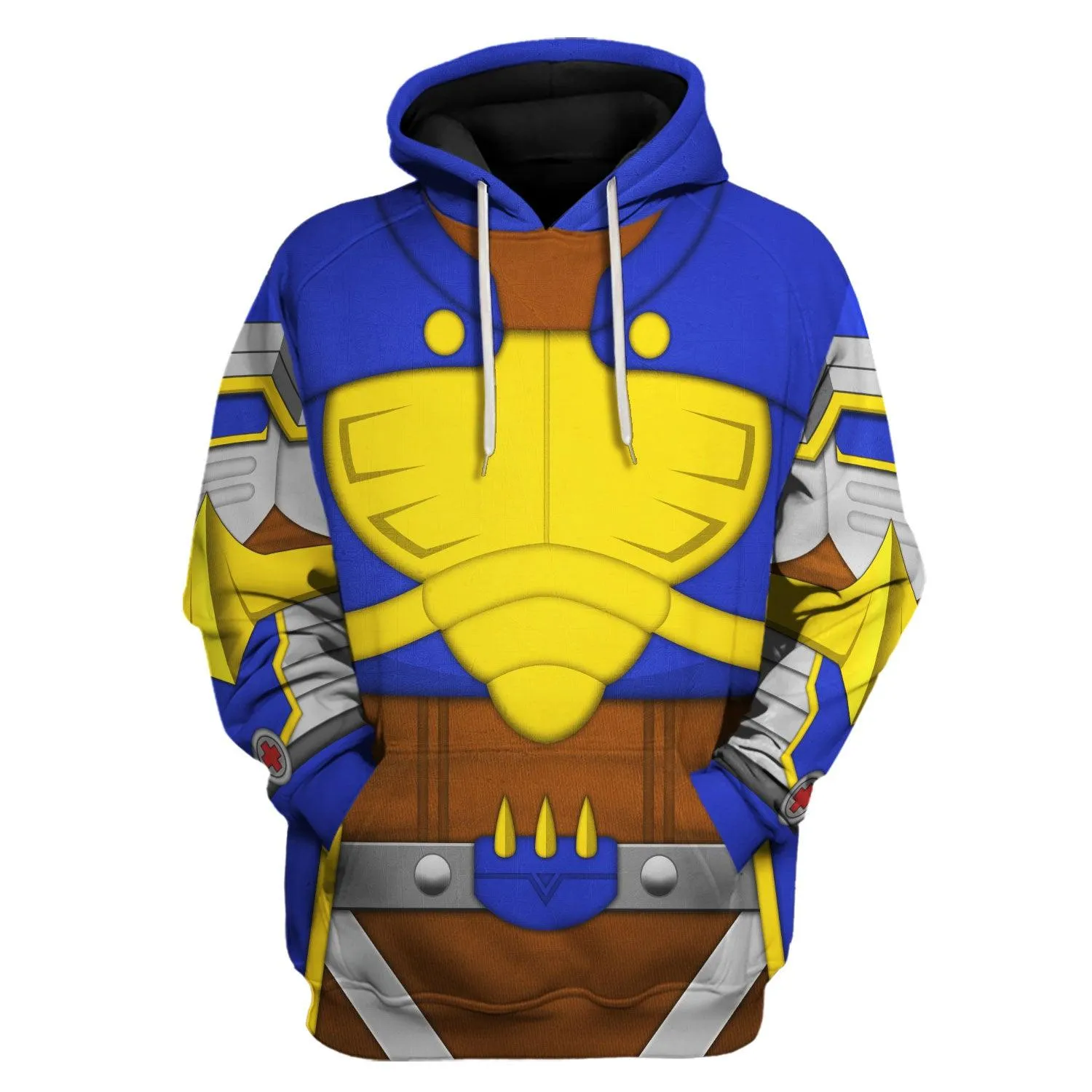 Beetlemon Digimon Frontier Hoodie T-shirt Sweatpants Cosplay