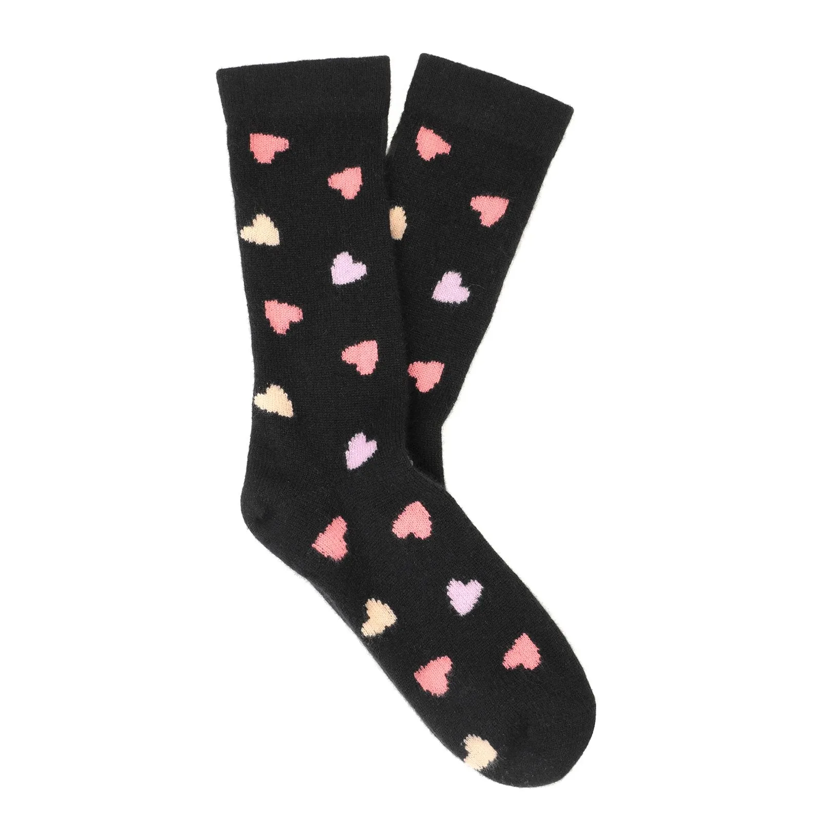 Cashmere Heart Socks