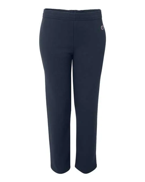 Champion Powerblend® Youth Open-Bottom Sweatpants with Pockets P890