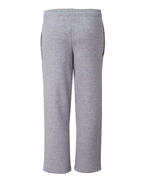 Champion Powerblend® Youth Open-Bottom Sweatpants with Pockets P890