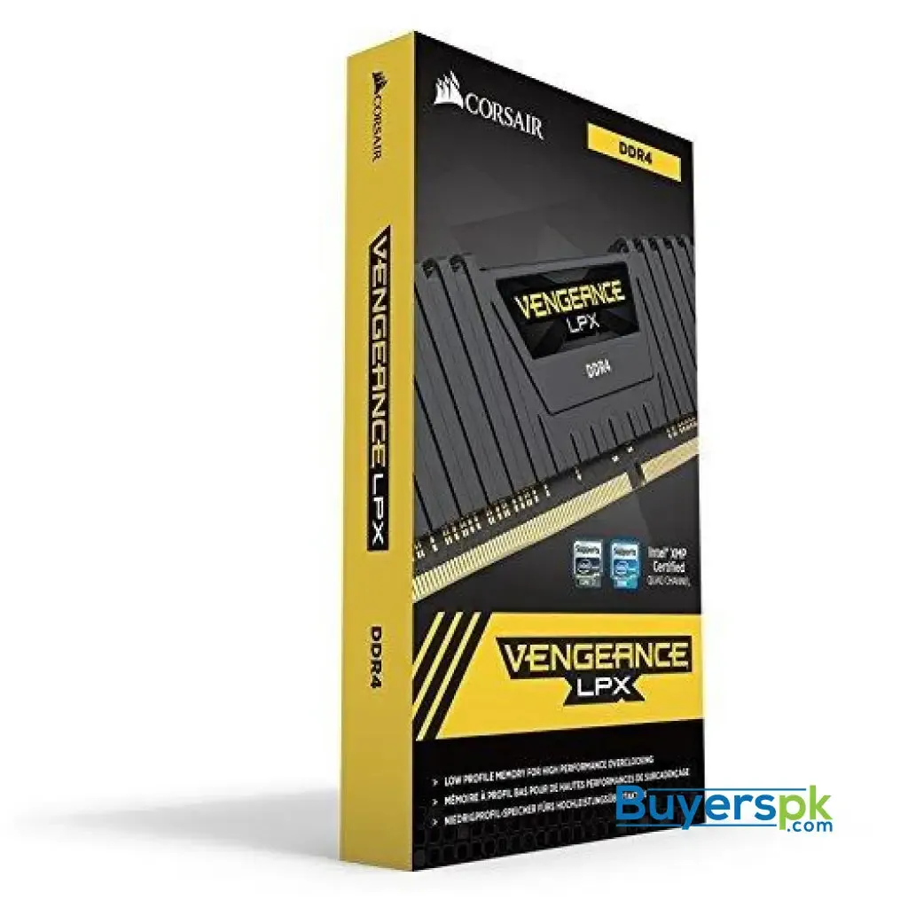 Corsair Vengeance Lpx 4gb (1 X 4gb) Ddr4 Dram 2400mhz (pc4-19200) C16 Memory Kit, Black