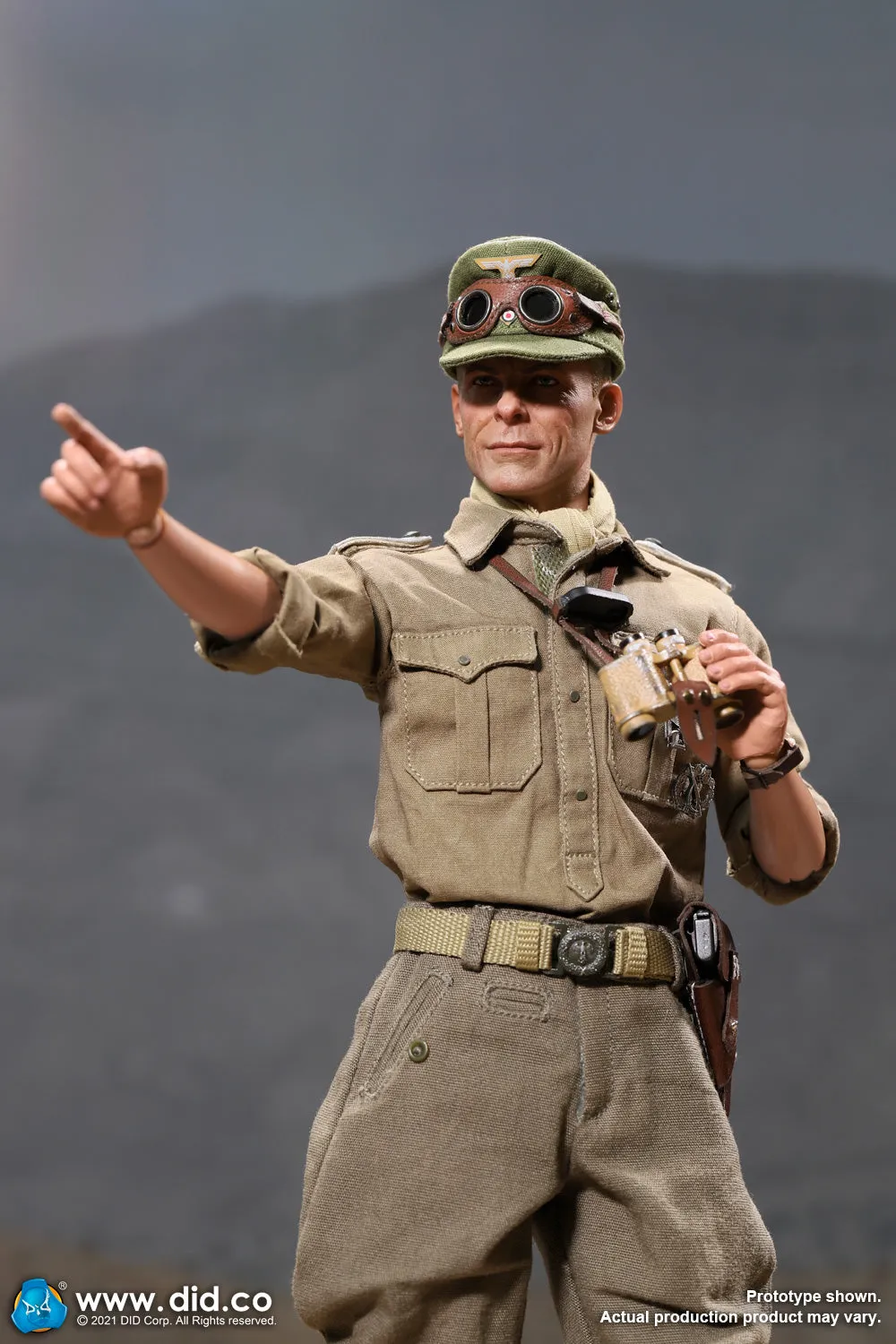 DID - WWII German Afrika Korps Infantry Captain - Wilhelm