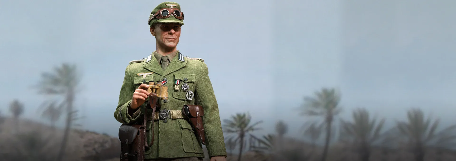 DID - WWII German Afrika Korps Infantry Captain - Wilhelm