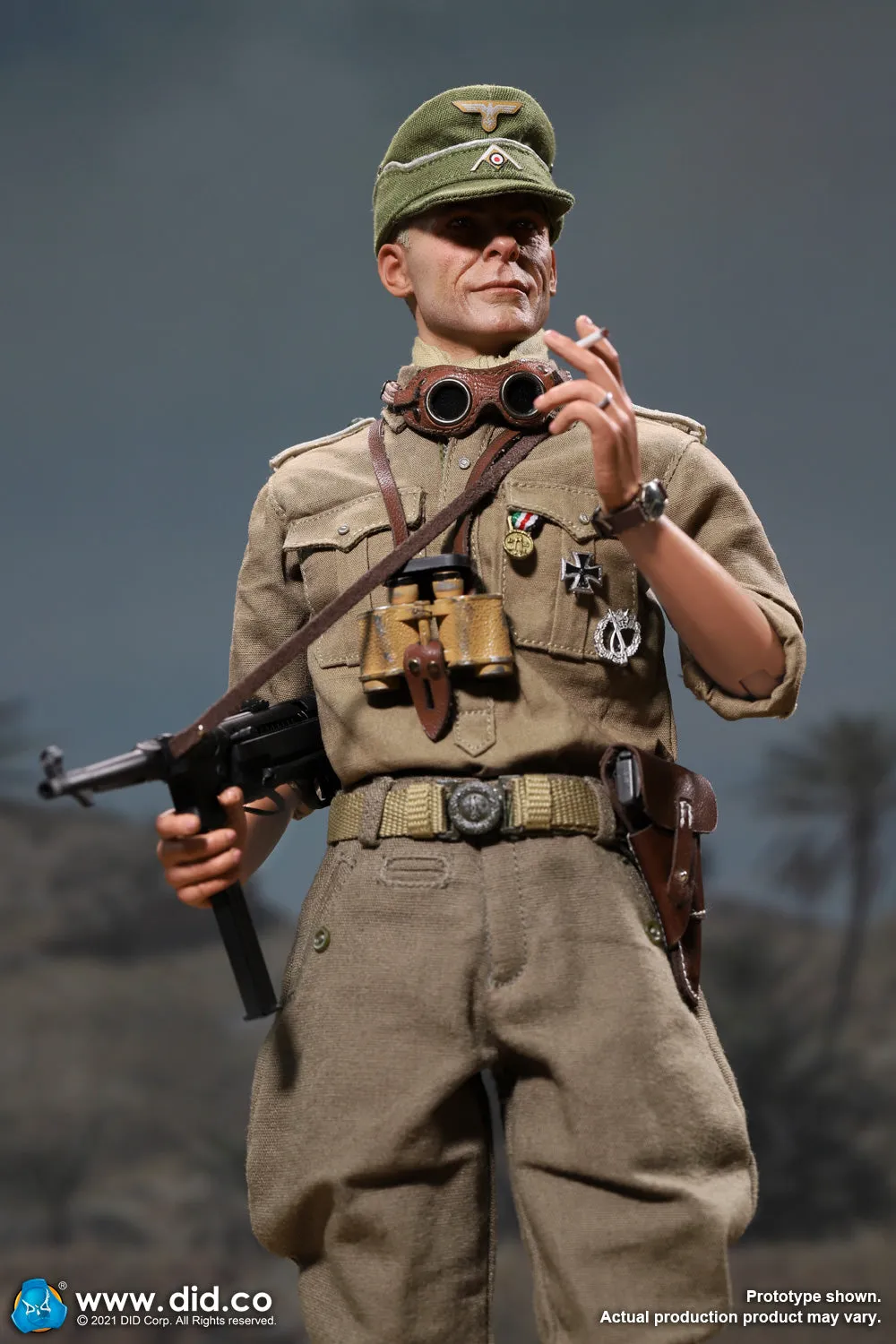 DID - WWII German Afrika Korps Infantry Captain - Wilhelm