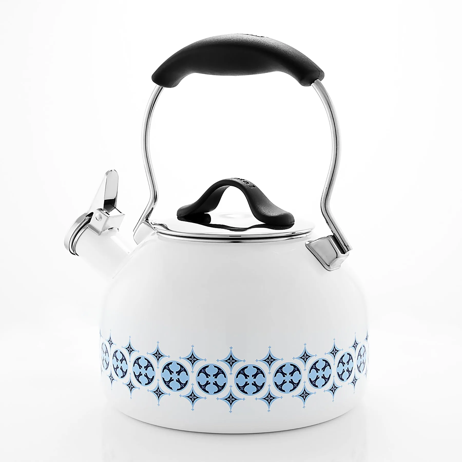 Enamel-on-Steel Talavera Teakettle (1.8 Qt.)