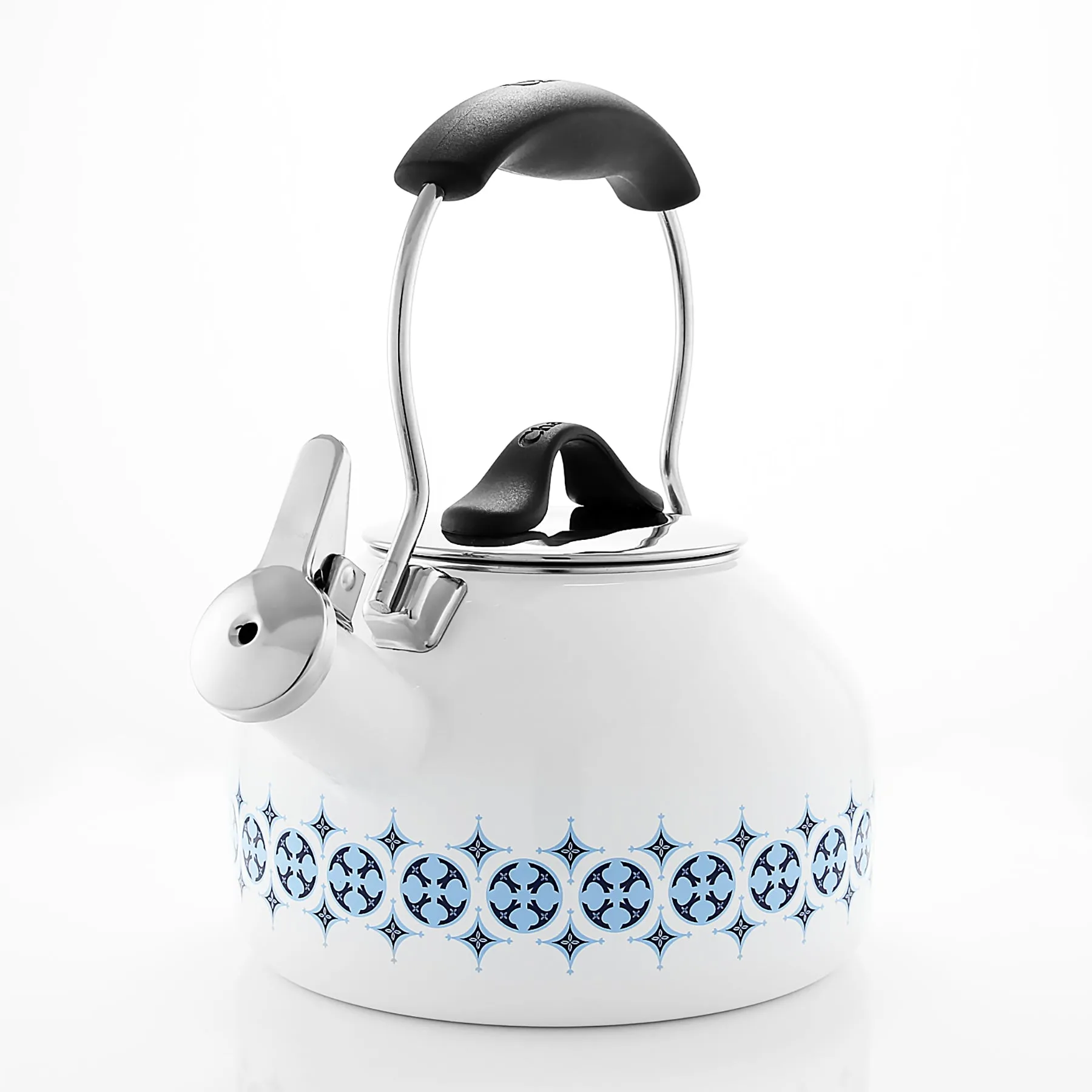 Enamel-on-Steel Talavera Teakettle (1.8 Qt.)