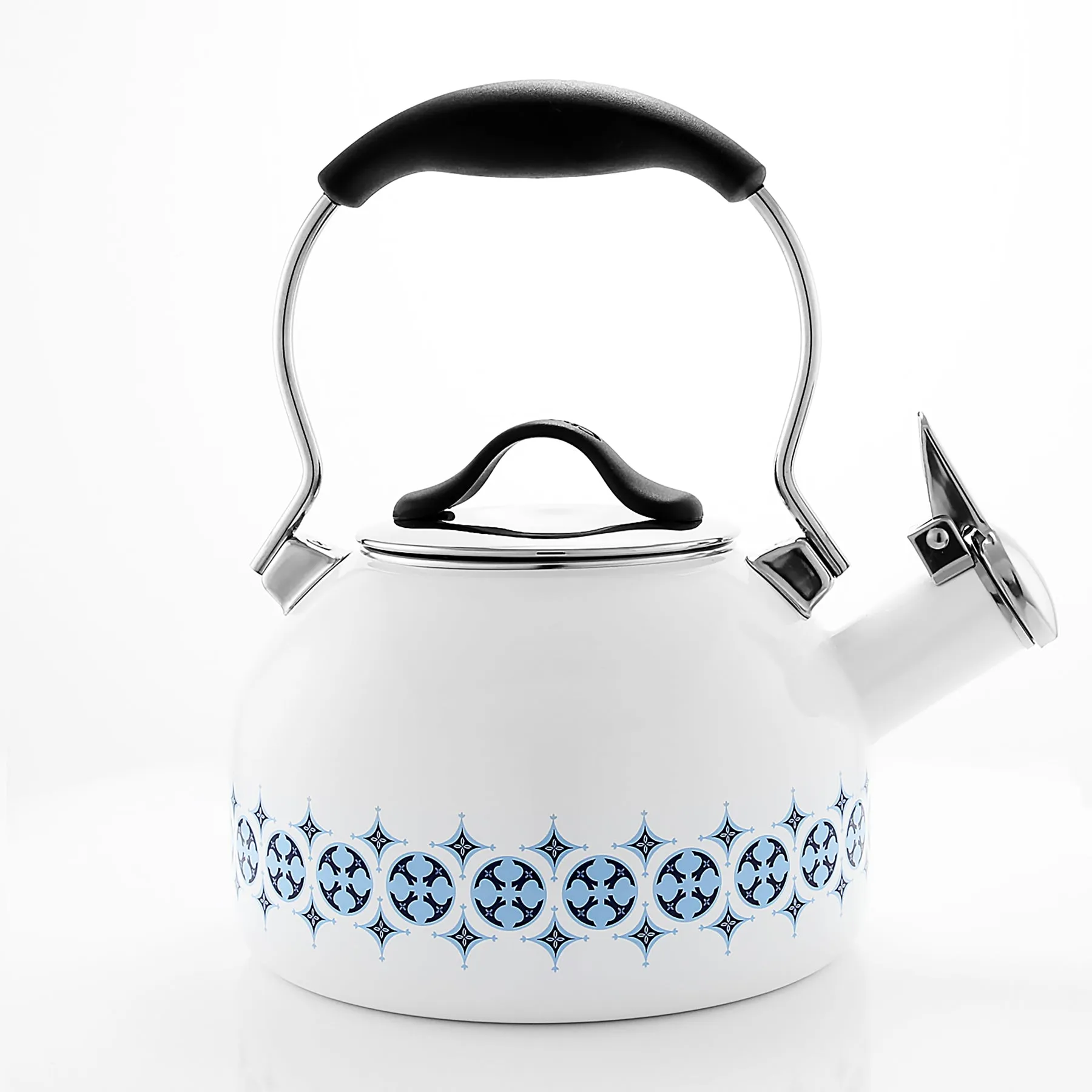 Enamel-on-Steel Talavera Teakettle (1.8 Qt.)