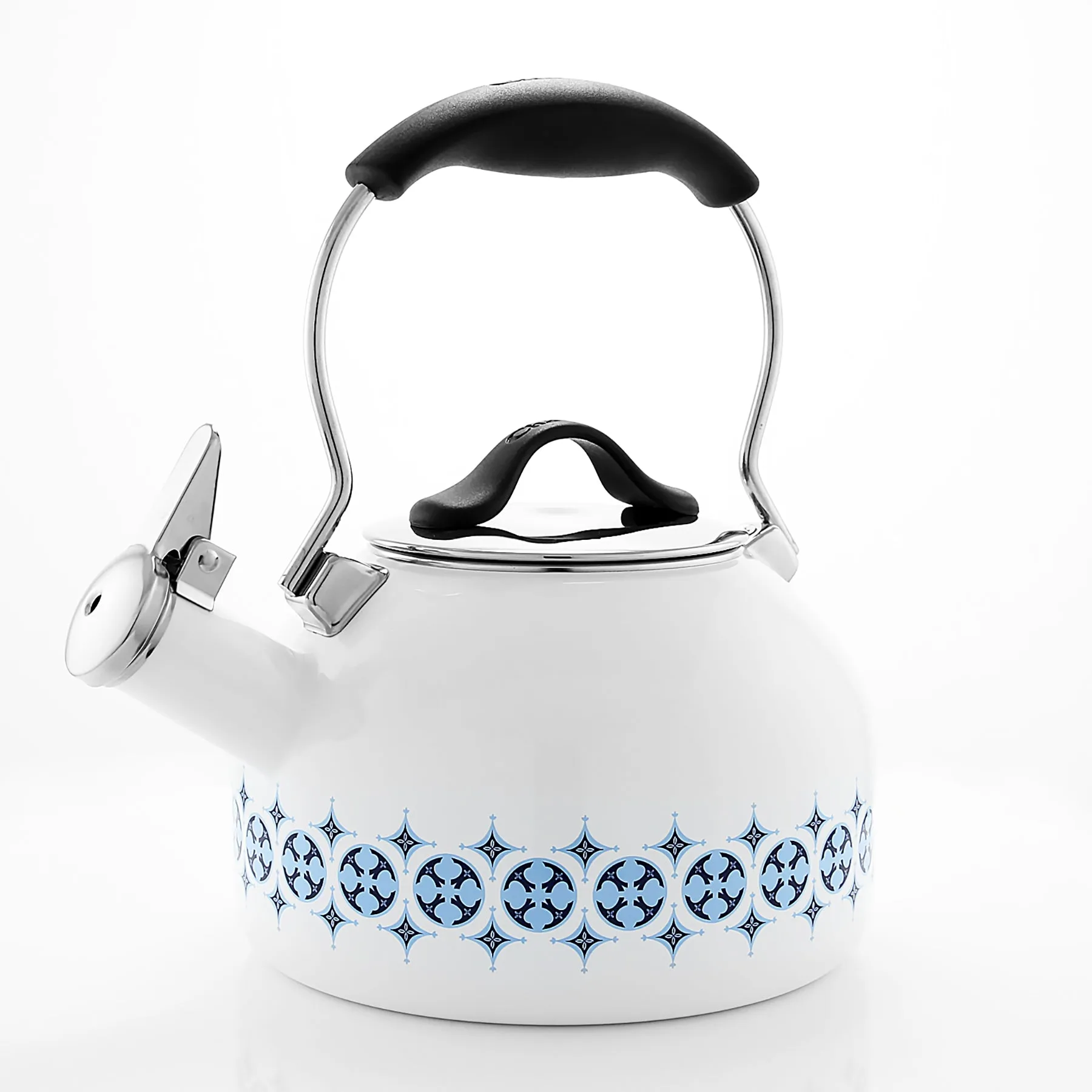 Enamel-on-Steel Talavera Teakettle (1.8 Qt.)