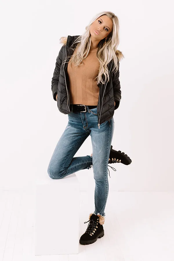Everyday Contentment Jacket In Black