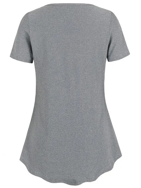 Fashion Hem Pleated Tunic