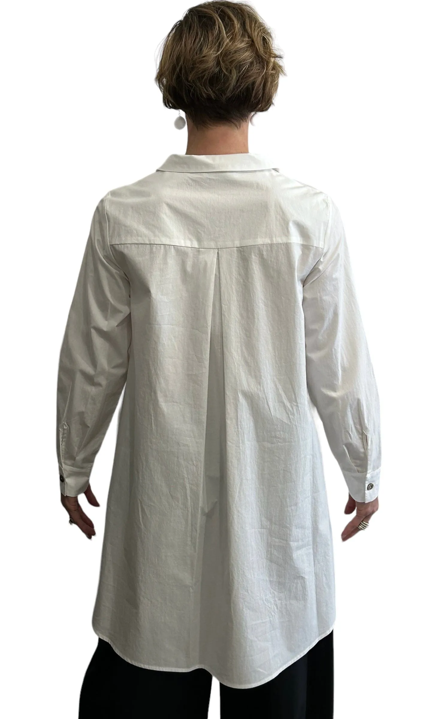 Long Shirt/Dress White Cotton