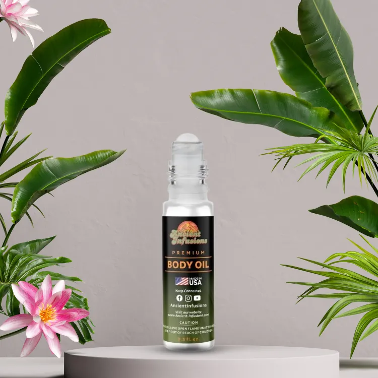 Luxury Imported Tahara Musk Inspired Roll-On Perfume Body Oil by Ancient Infusions – Uncut & Alcohol-Free for Women and Men