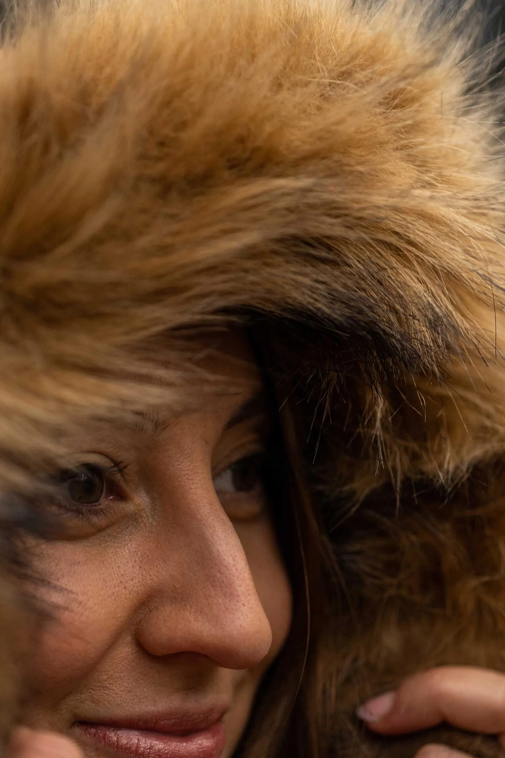 Lyra Womens Parka Jacket Copper