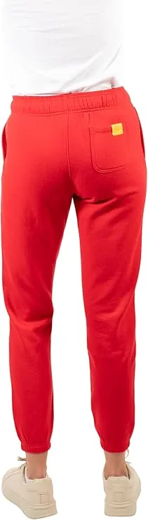 NFL Official Women's Super Soft Fleece Jogger Sweatpants|Kansas City Chiefs