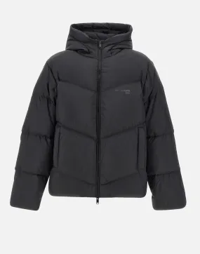 Peak Men's Down Jacket in Black