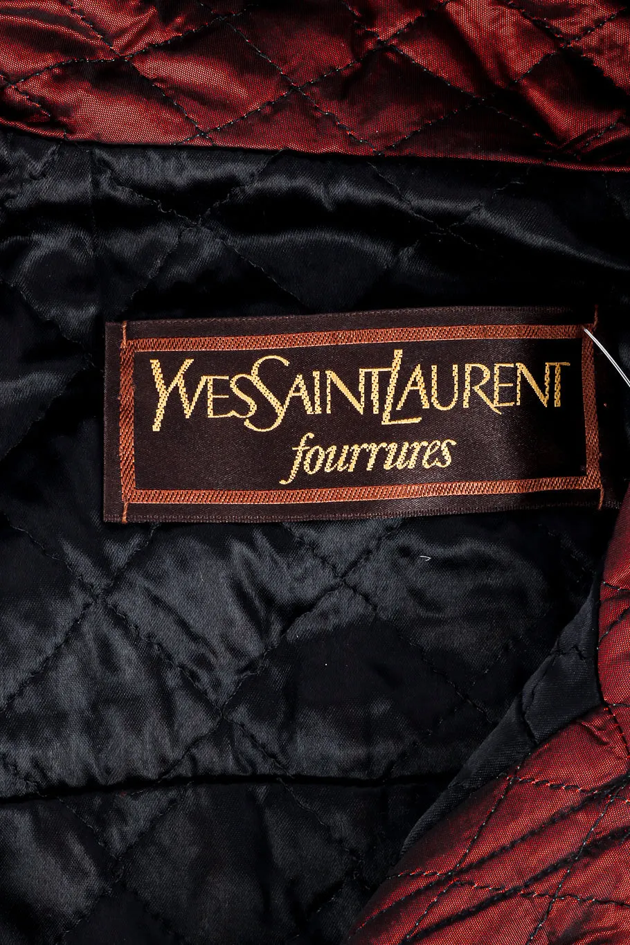 Quilted Fur Trim Coat