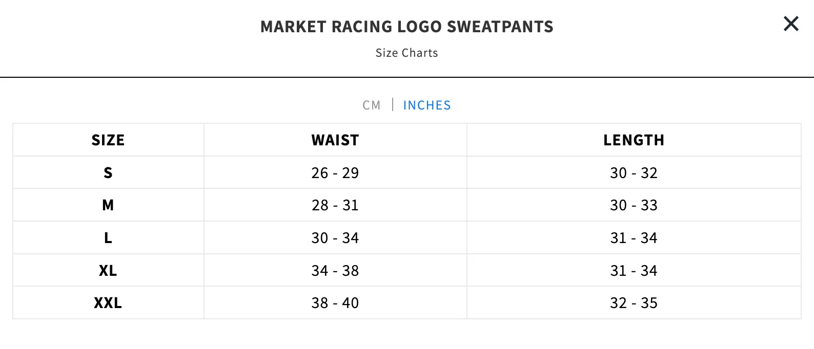 RACING LOGO SWEATPANTS