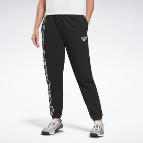 Reebok Apparel Women Tape Pack Joggers Black