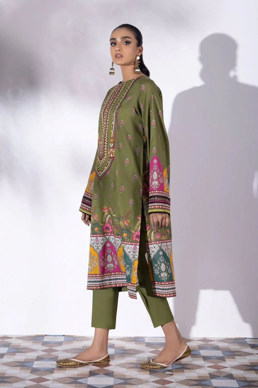 Sapphire Lawn 2 PC Suit SAP31