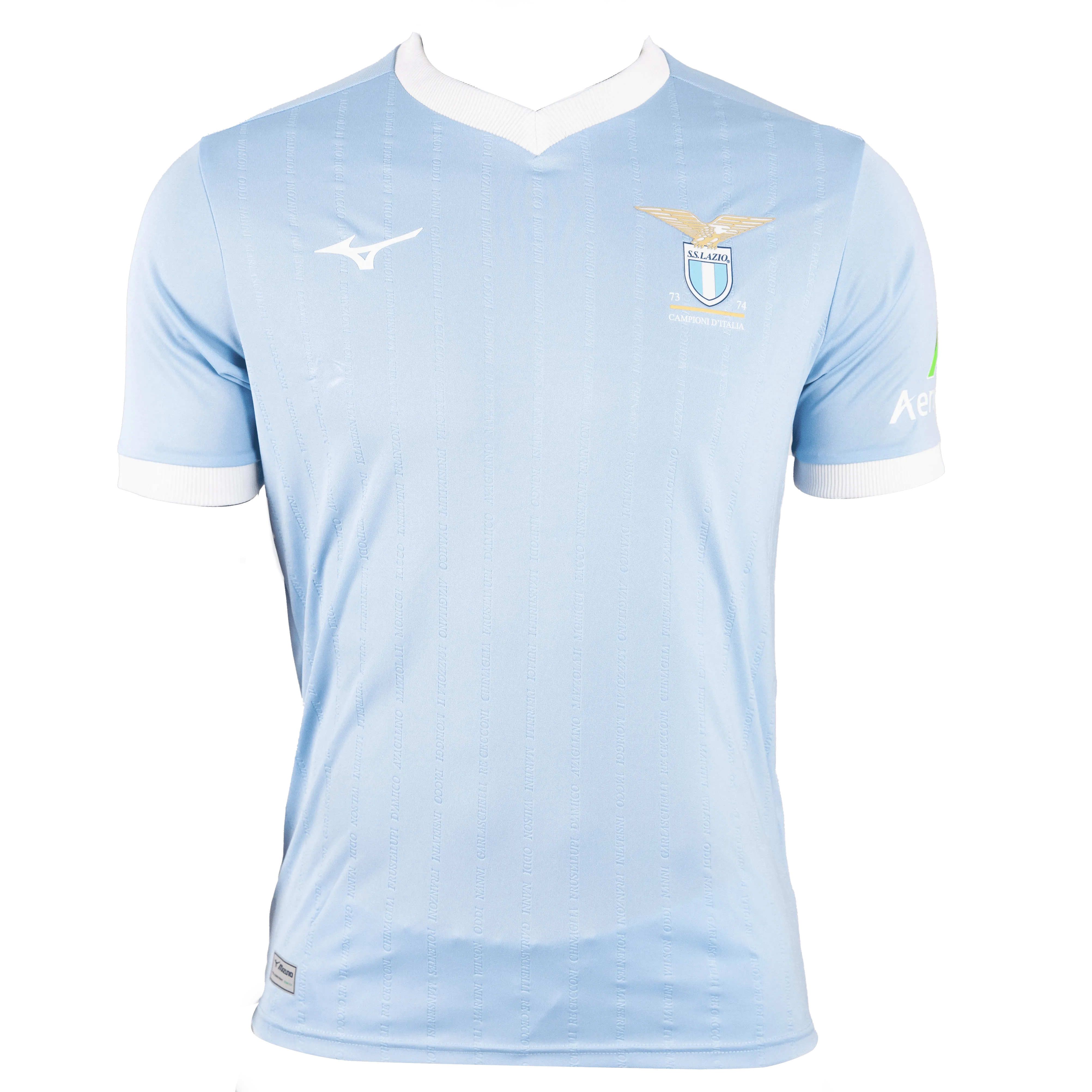 SS Lazio 73/74 Campioni D'Italia Special Edition Jersey - Limited Edition (P2GAAX3404)