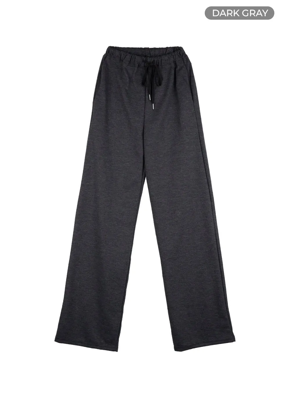 Wide-Fit Solid Sweatpants OO429